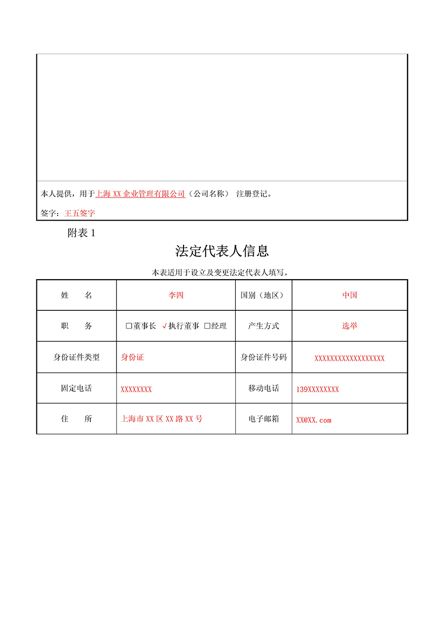 公司登记备案申请书范本下载 公司登记备案申请书怎么填写？(图5)